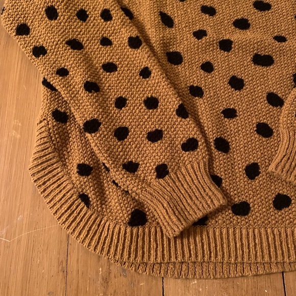 NWT! Madewell Painted Spots Pullover - Picture 6 of 6